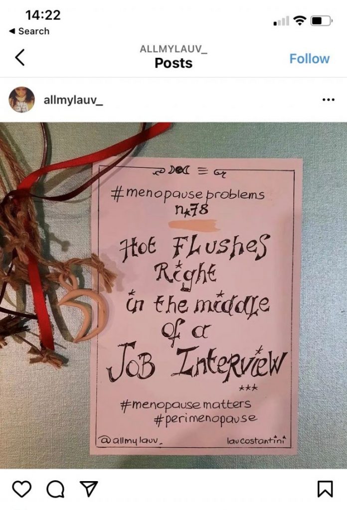 Menopause, why we still can’t talk about it (enough). One Mee ambassador shares her story…