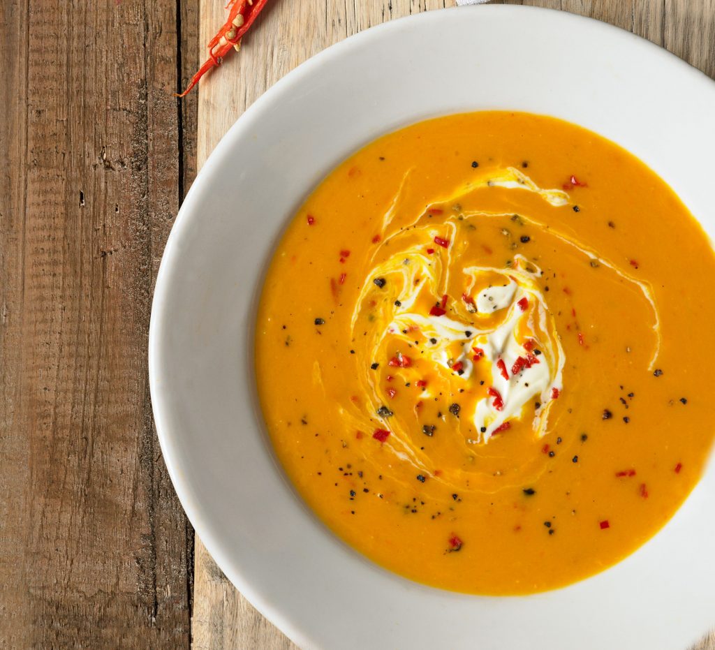 CBD nutrition, Winter Warmers #1: Spicy Squash Mee Soup 1 Butternut squash and chilli soup 5cfdbfb